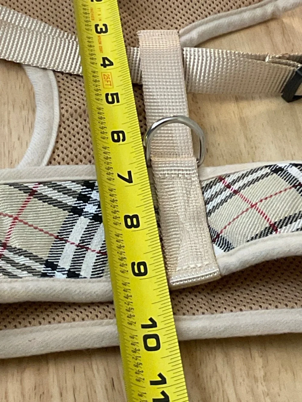 BingPet Plaid Dog or Cat Harness & Leash Set Size XL